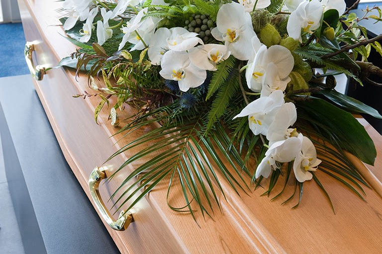 Rouwbloemen